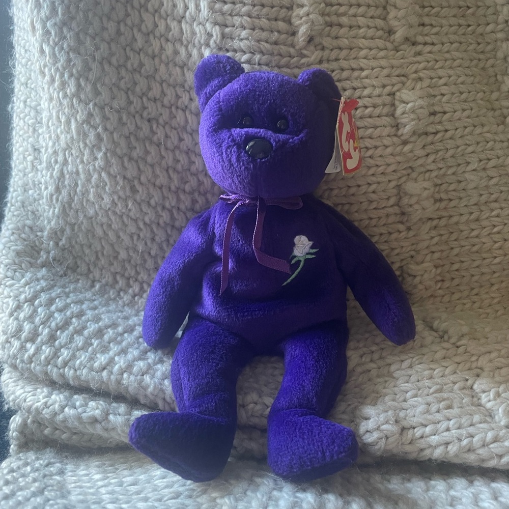 TY Princess Diana beanie bear